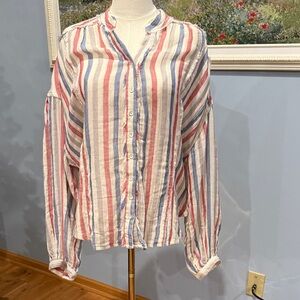 We The Free Multicolor Striped Top